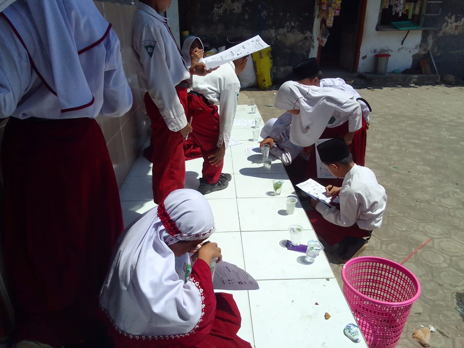 Praktek Fotosintesis Kelas 4A